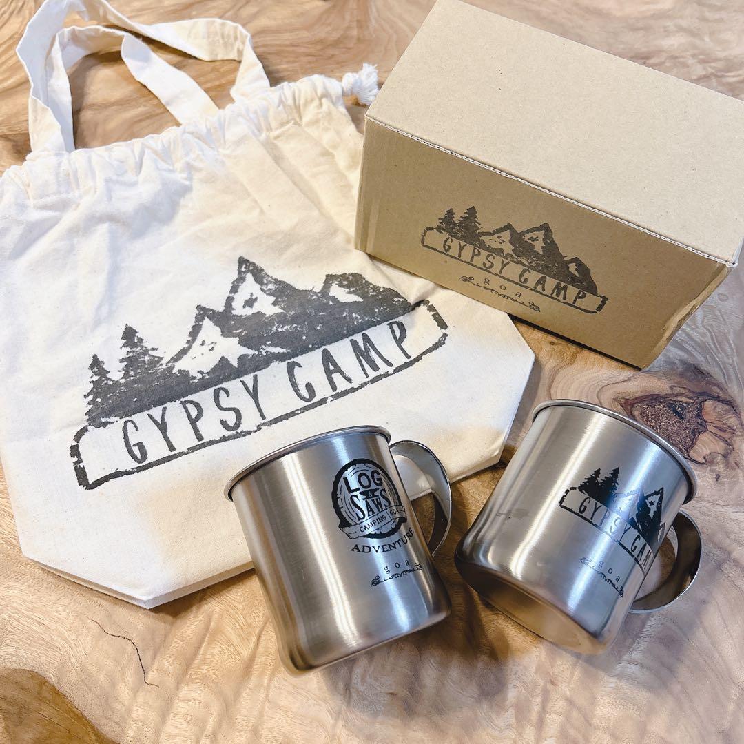 goaゴア ノベルティ ステンレス マグカップ キャンプ y2k archive