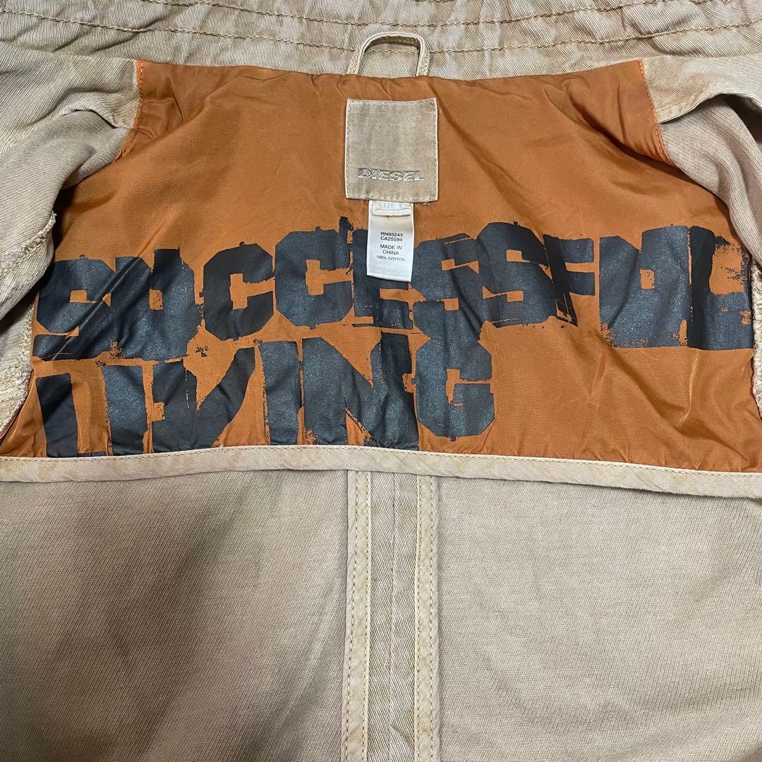 diesel ミリタリージャケット archive grunge y2k