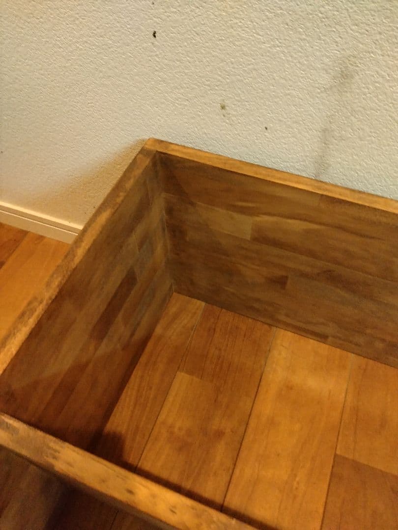 木製　ハンドメイド　オーダー　コの字　シェルフ　棚　ラック　水槽台　テレビ台