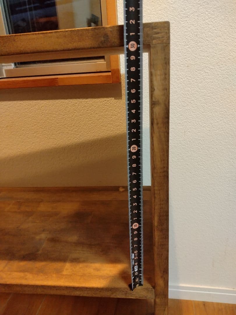 木製　ハンドメイド　オーダー　コの字　シェルフ　棚　ラック　水槽台　テレビ台