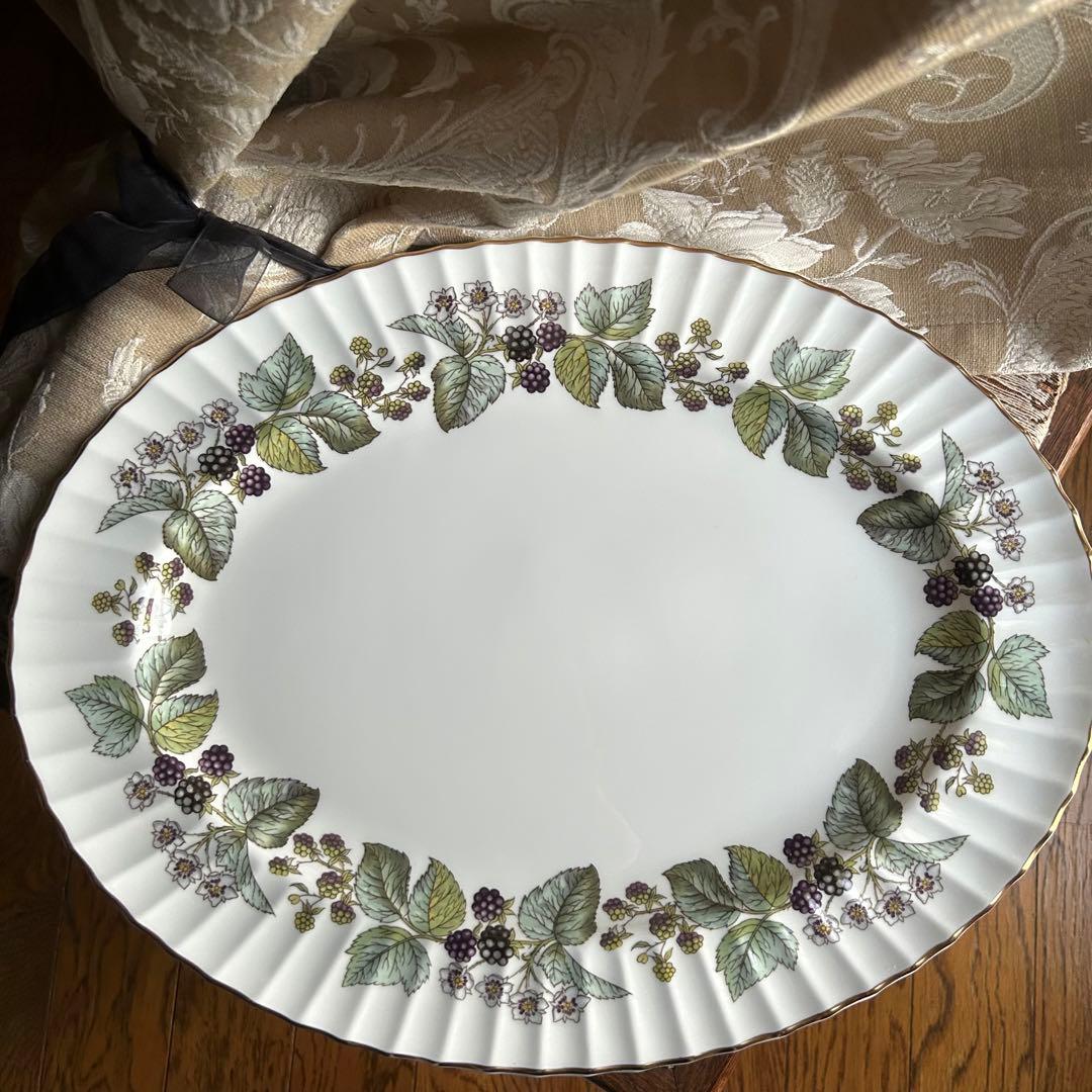 英国製  Worcester【Lavinia】 特大サービングプラター