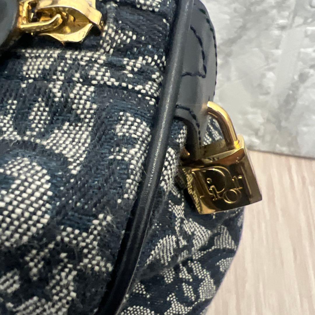 ディオール　Dior トロッター　ミニボストン　バッグ オブリーク