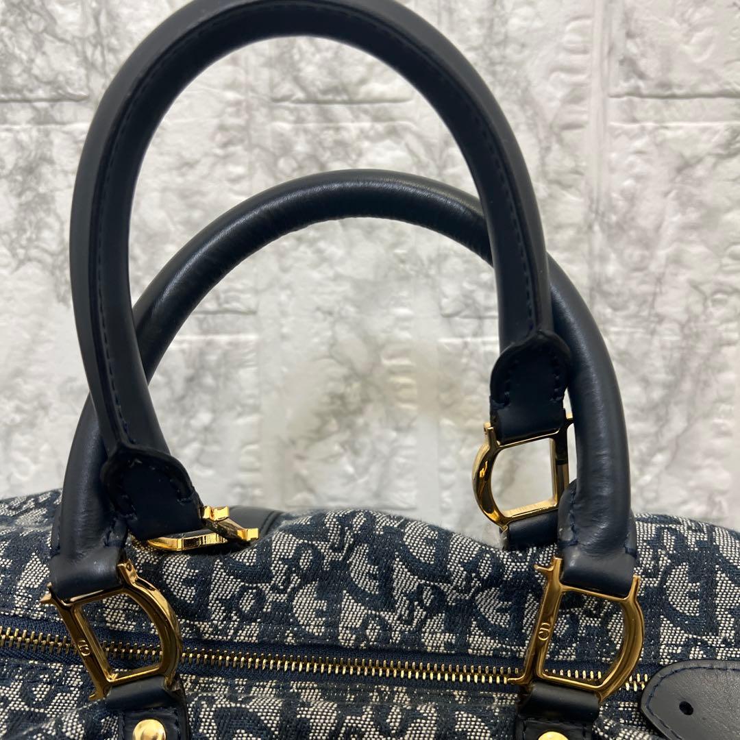 ディオール　Dior トロッター　ミニボストン　バッグ オブリーク
