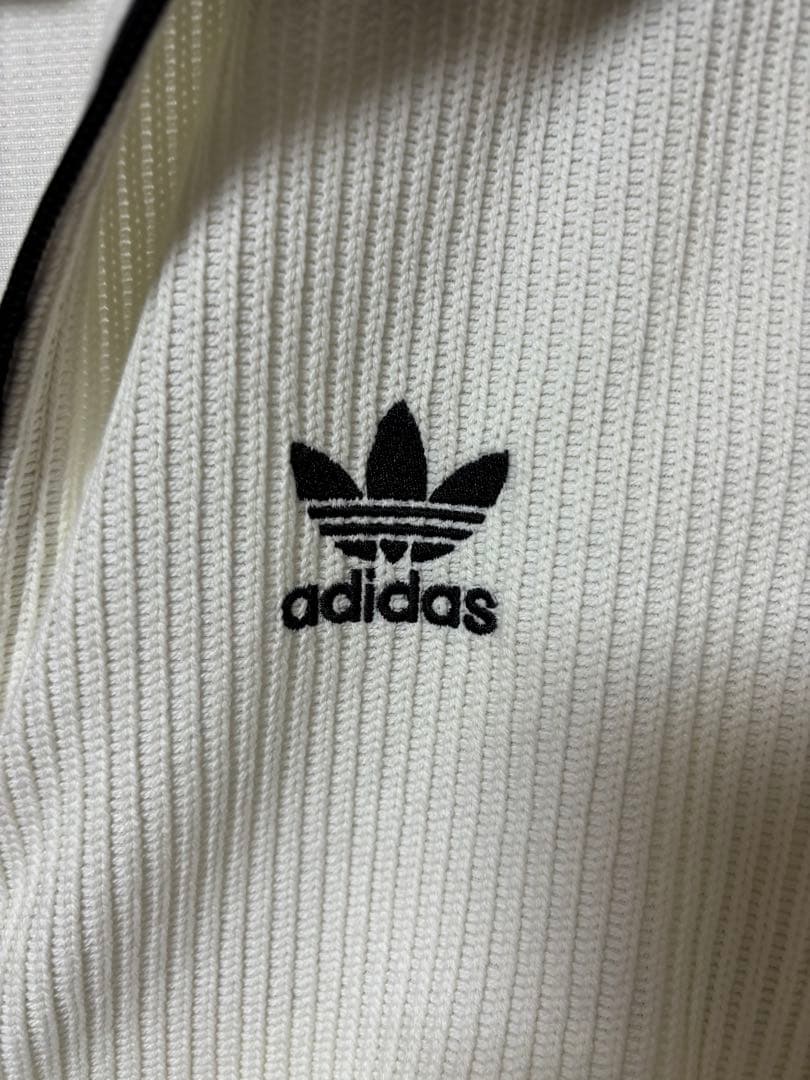 adidas ニット　トラックジャケット