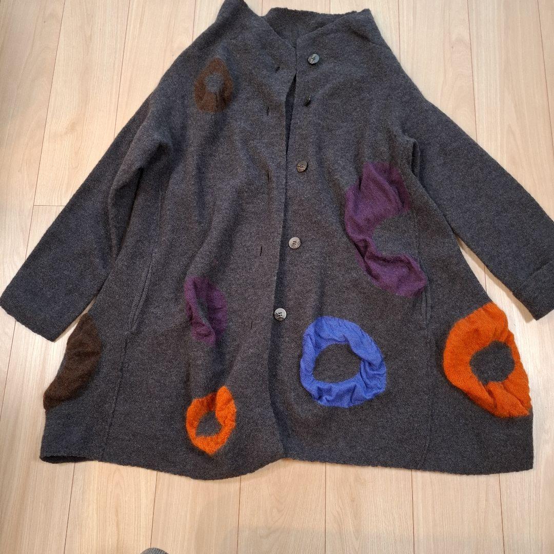 ウール混紡ジャケット 装飾刺繍付きキョンキョンさん専用