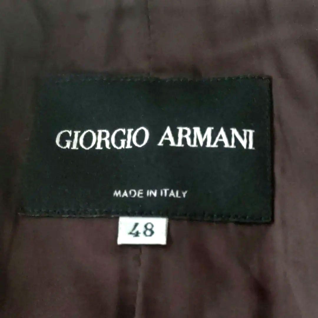 希少 極美品 ジョルジオアルマーニ スーツ セットアップ サイズ 48 ボルドー