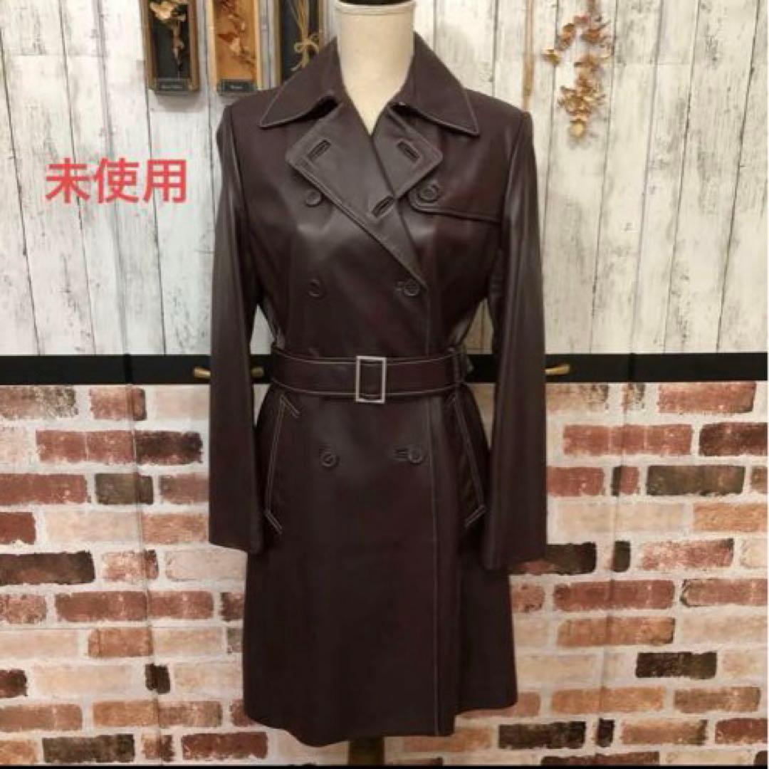 ［&Mさま専用］レザートレンチコート