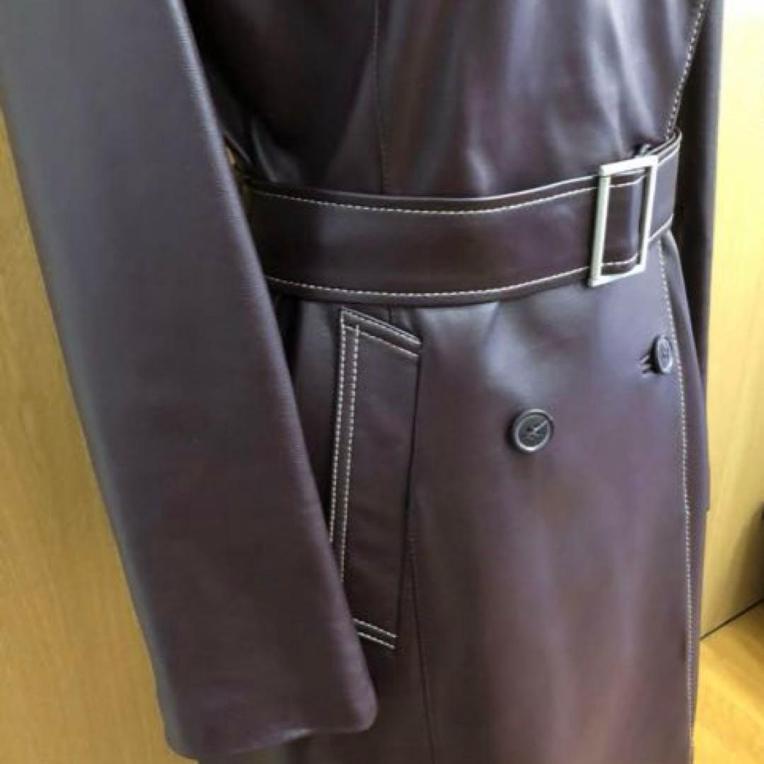 ［&Mさま専用］レザートレンチコート