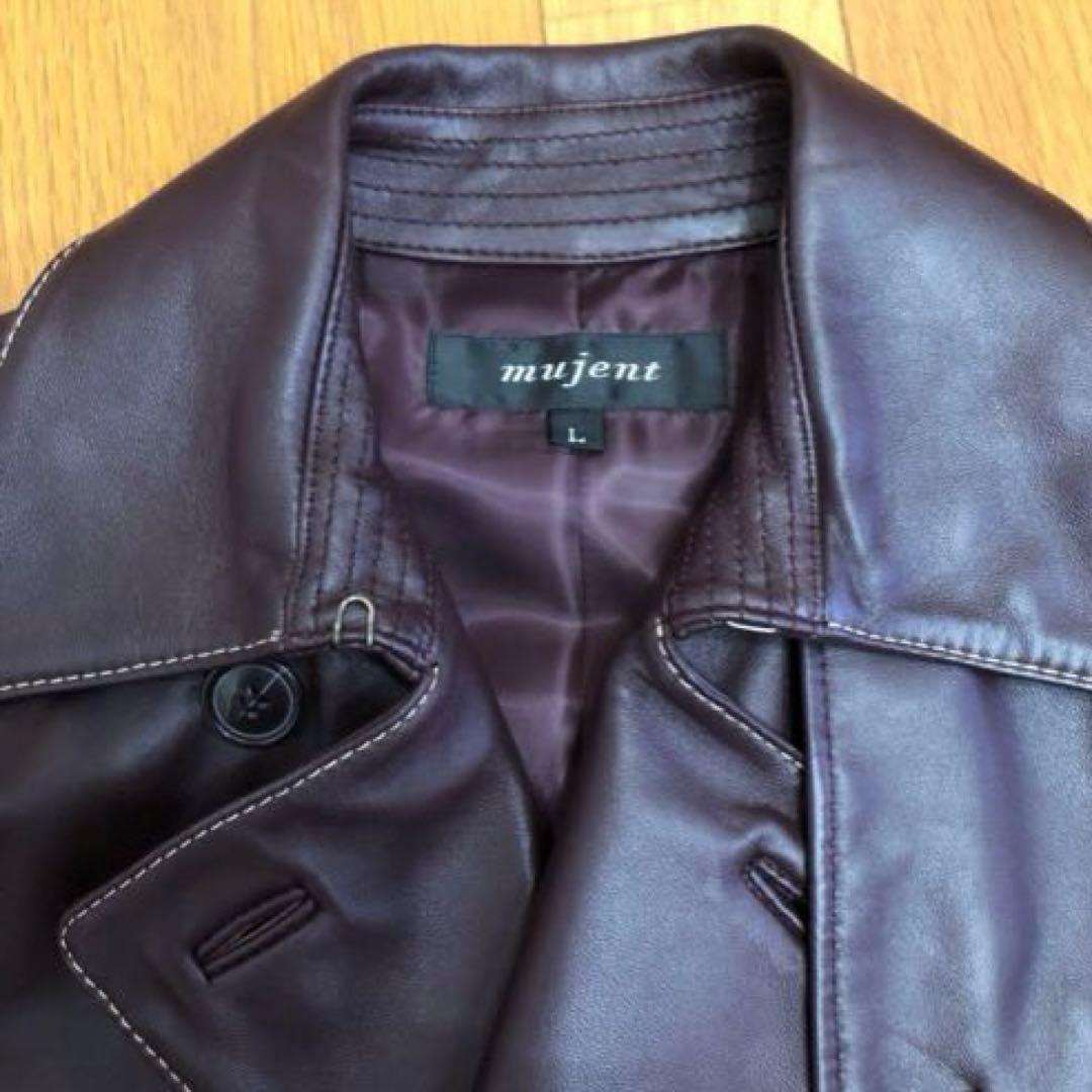 ［&Mさま専用］レザートレンチコート