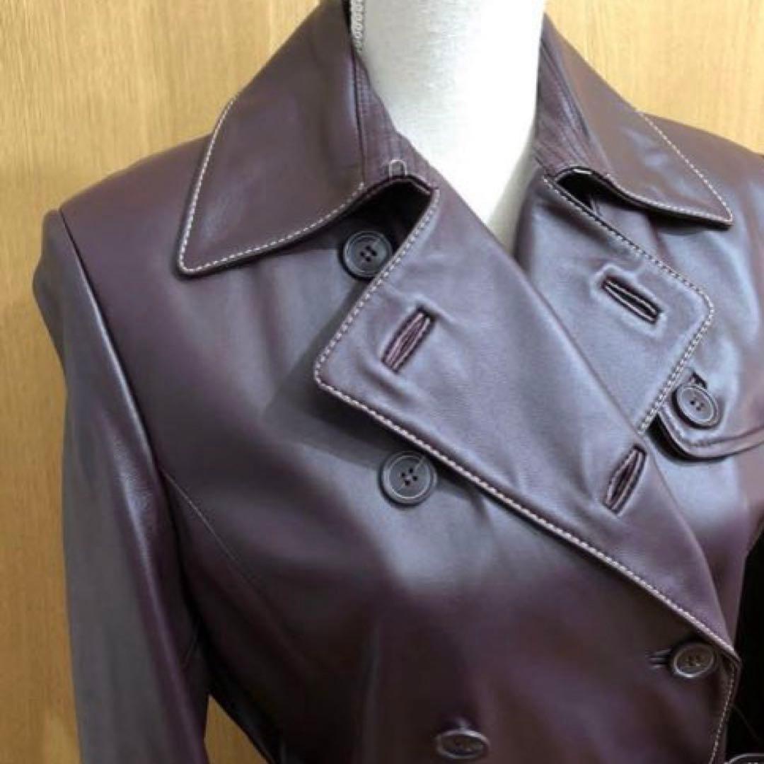 ［&Mさま専用］レザートレンチコート