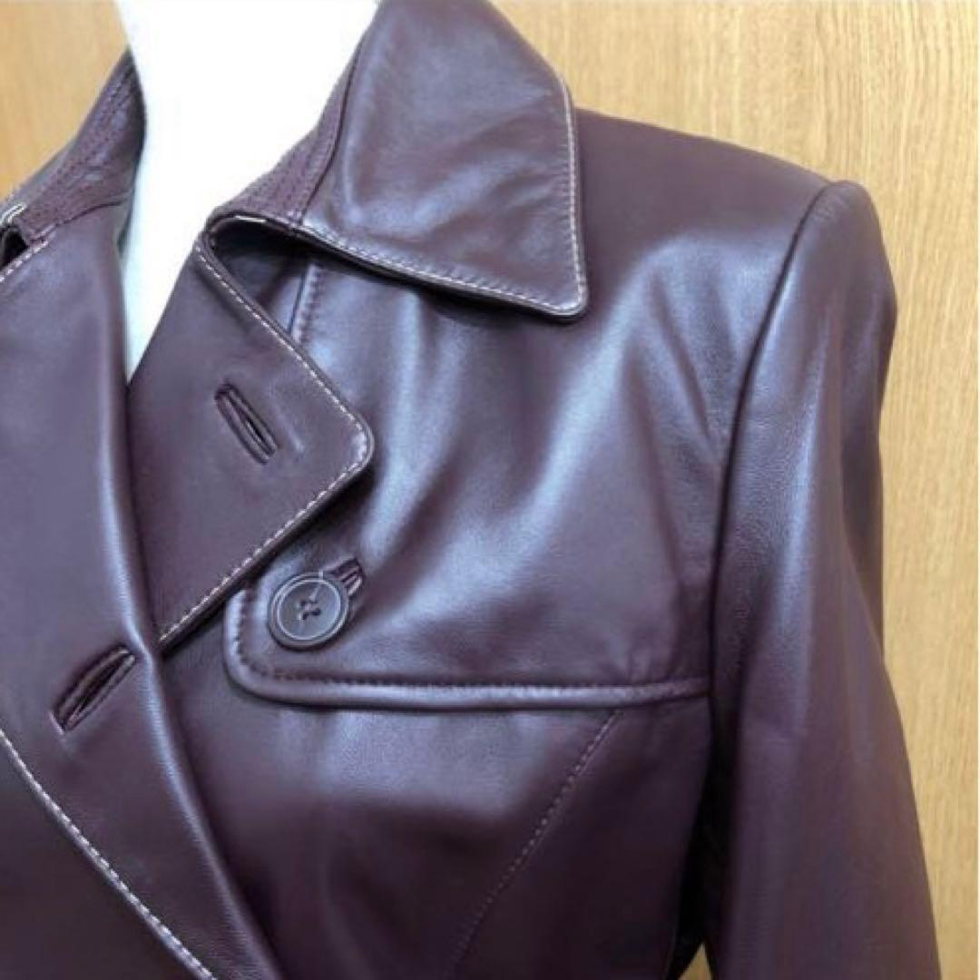 ［&Mさま専用］レザートレンチコート