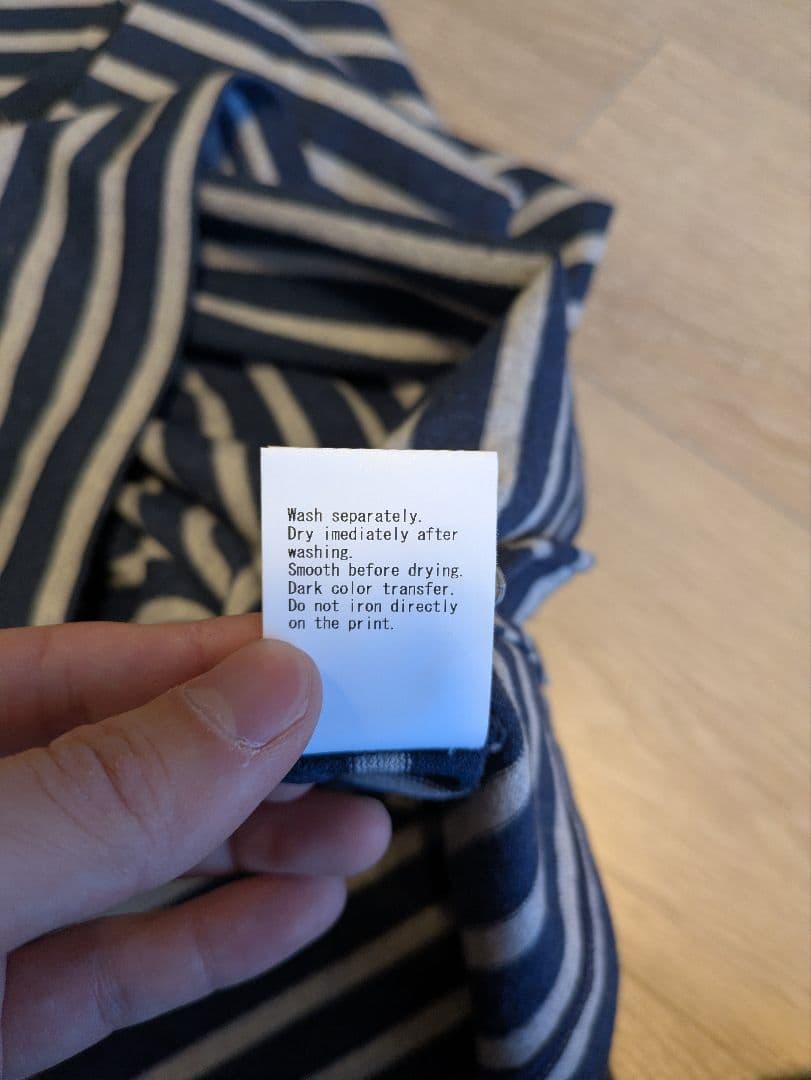 ヒューマンメイド ヘンリーネック長袖カットソー