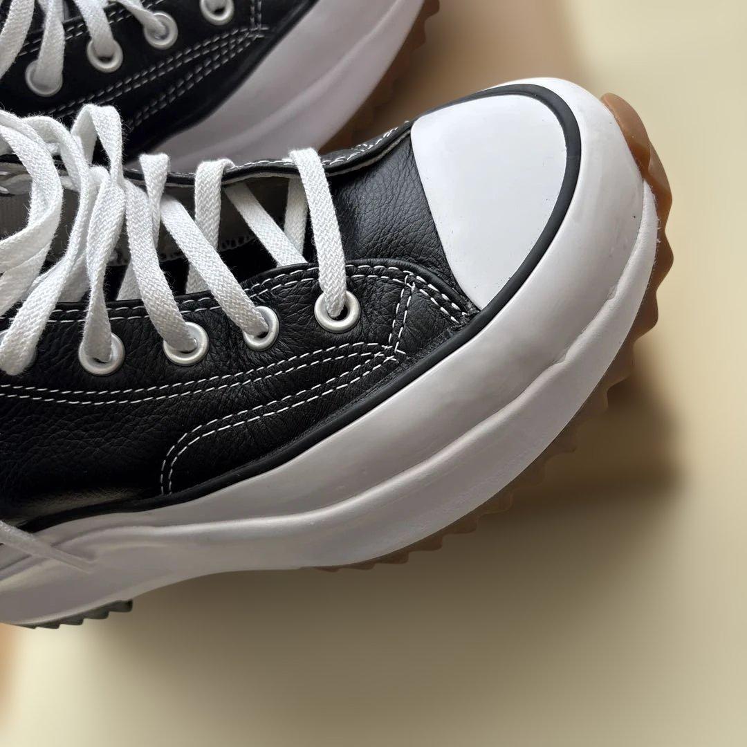 converse ランスターハイクレザーブラック A04292C