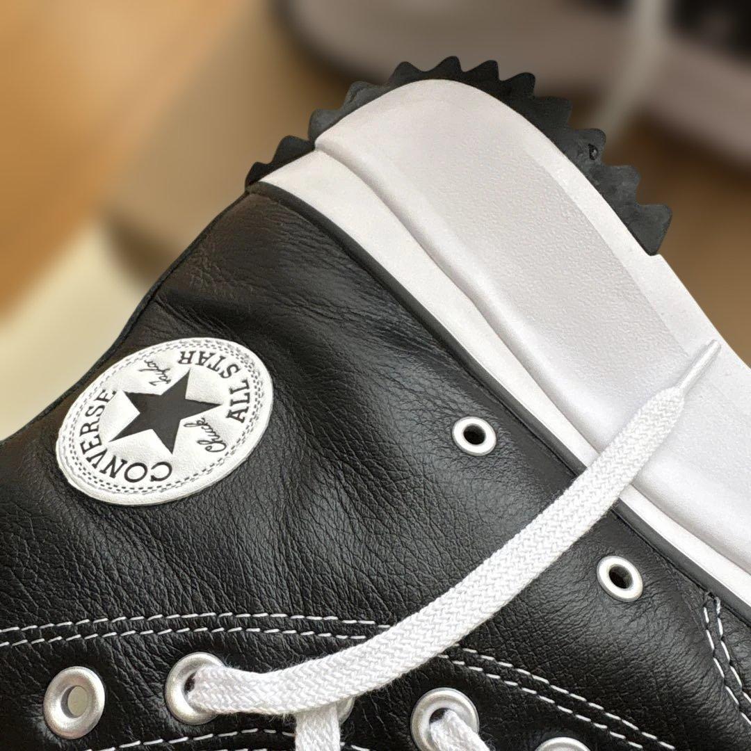 converse ランスターハイクレザーブラック A04292C