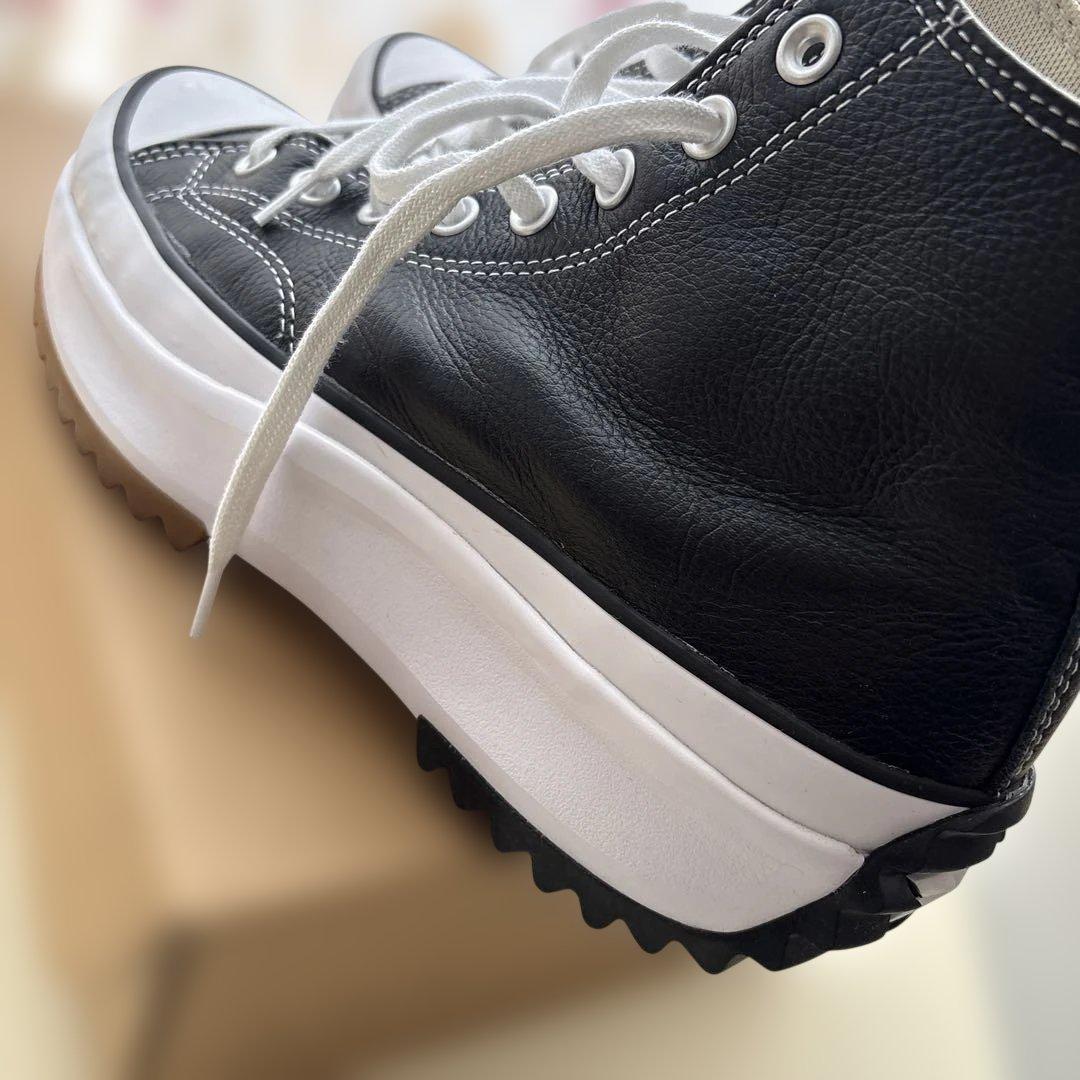 converse ランスターハイクレザーブラック A04292C