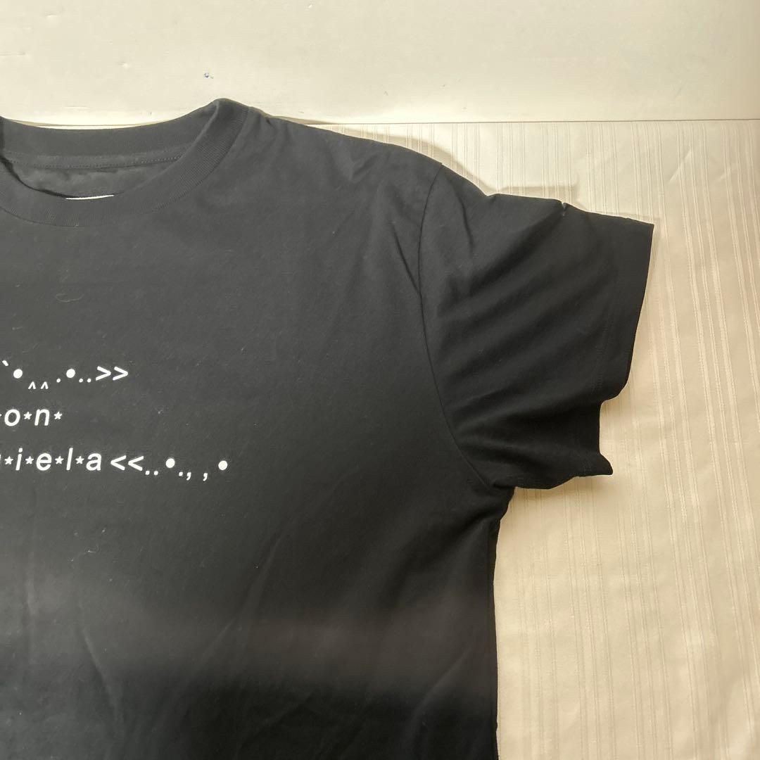 Maison Margiela ブラック Tシャツ ★美品 イタリア製 黒 黒T