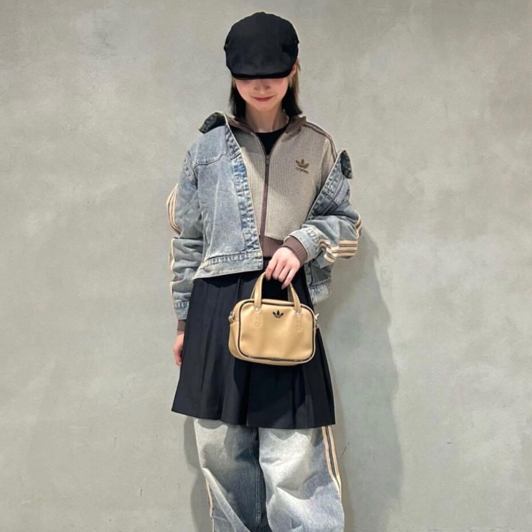 m.՞・·・՞ adidas クロップトラックトップジャケット