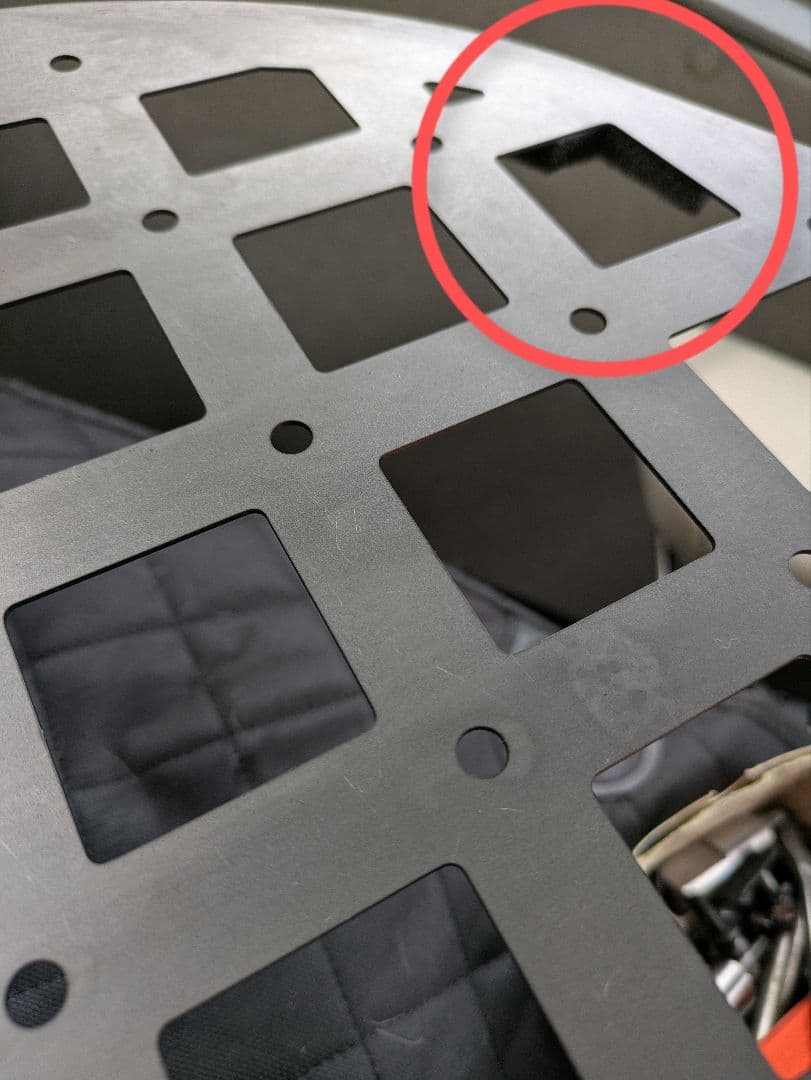 エブリィワゴン 3BA-DA17ｗインナーメッシュパネル　取り付け確認用中古品