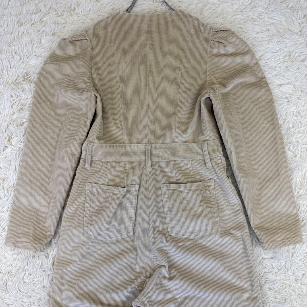 極美品 24AW クラネ コーデュロイ ジャンプスーツ オールインワン ベージュ