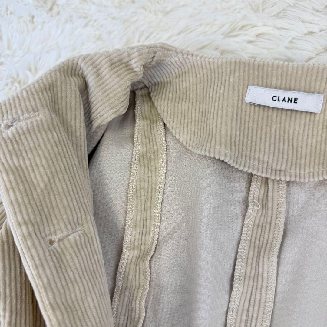 極美品 24AW クラネ コーデュロイ ジャンプスーツ オールインワン ベージュ