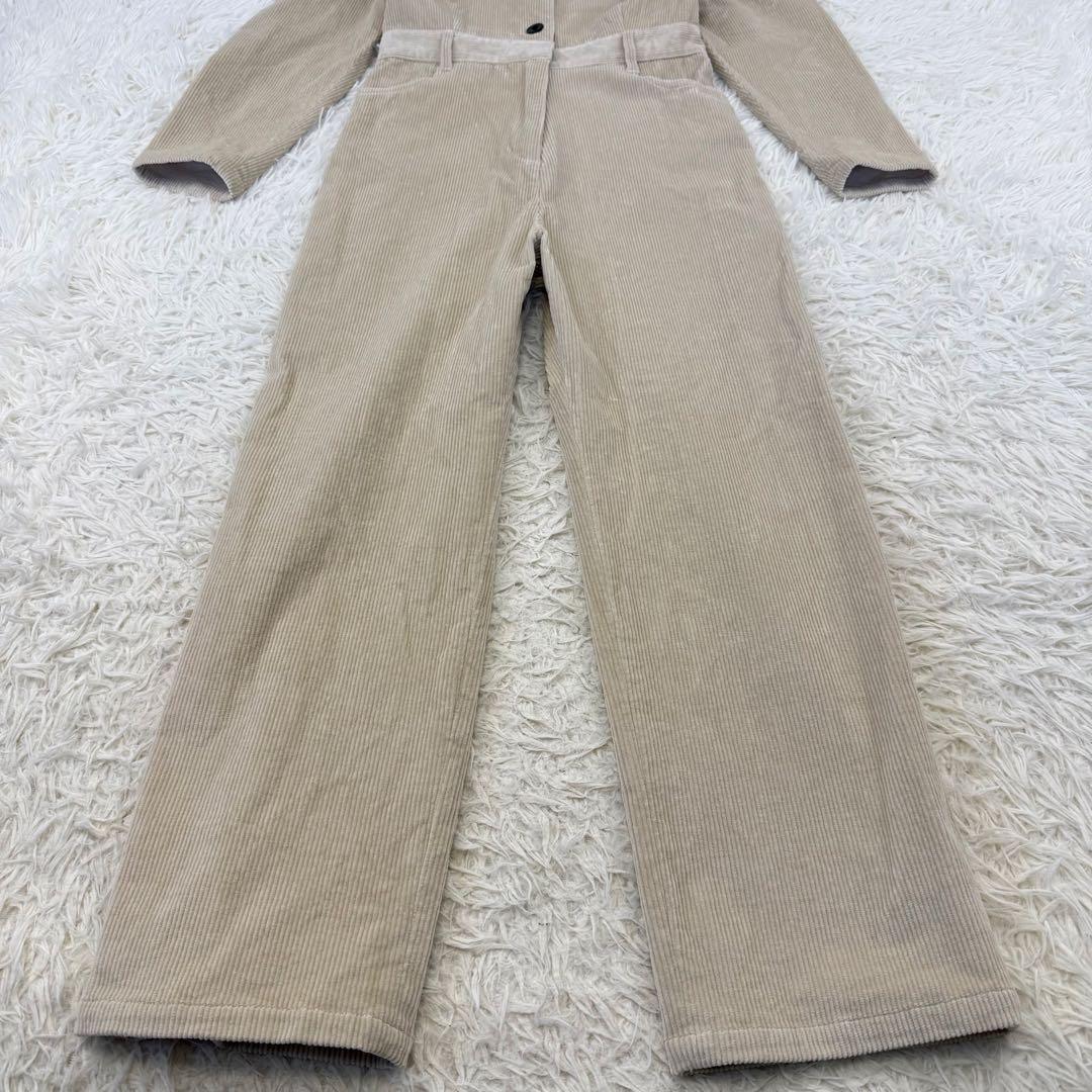 極美品 24AW クラネ コーデュロイ ジャンプスーツ オールインワン ベージュ
