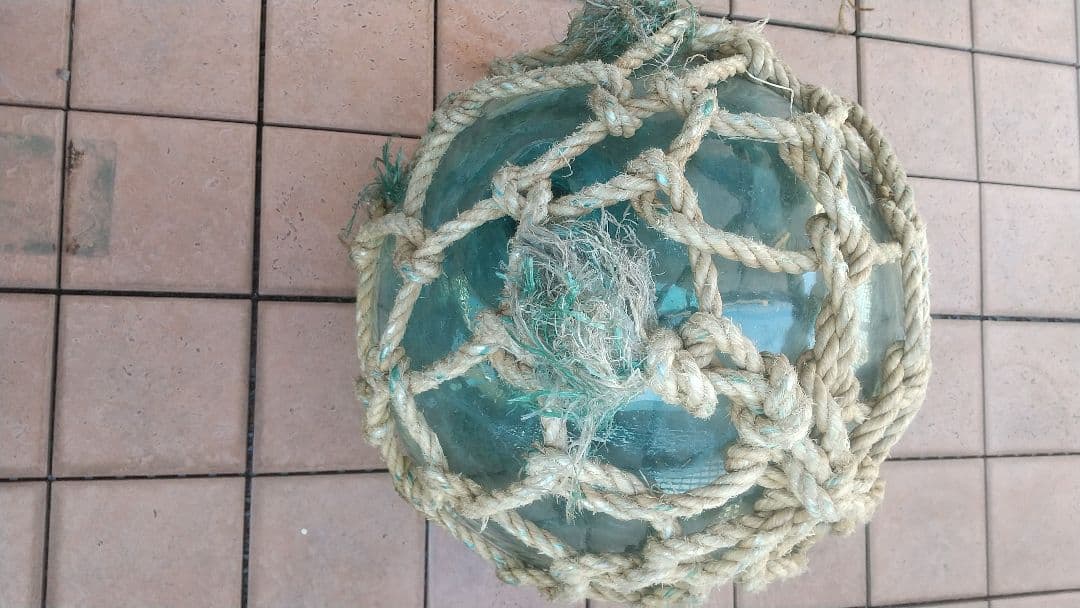 ガラス浮き玉35センチ