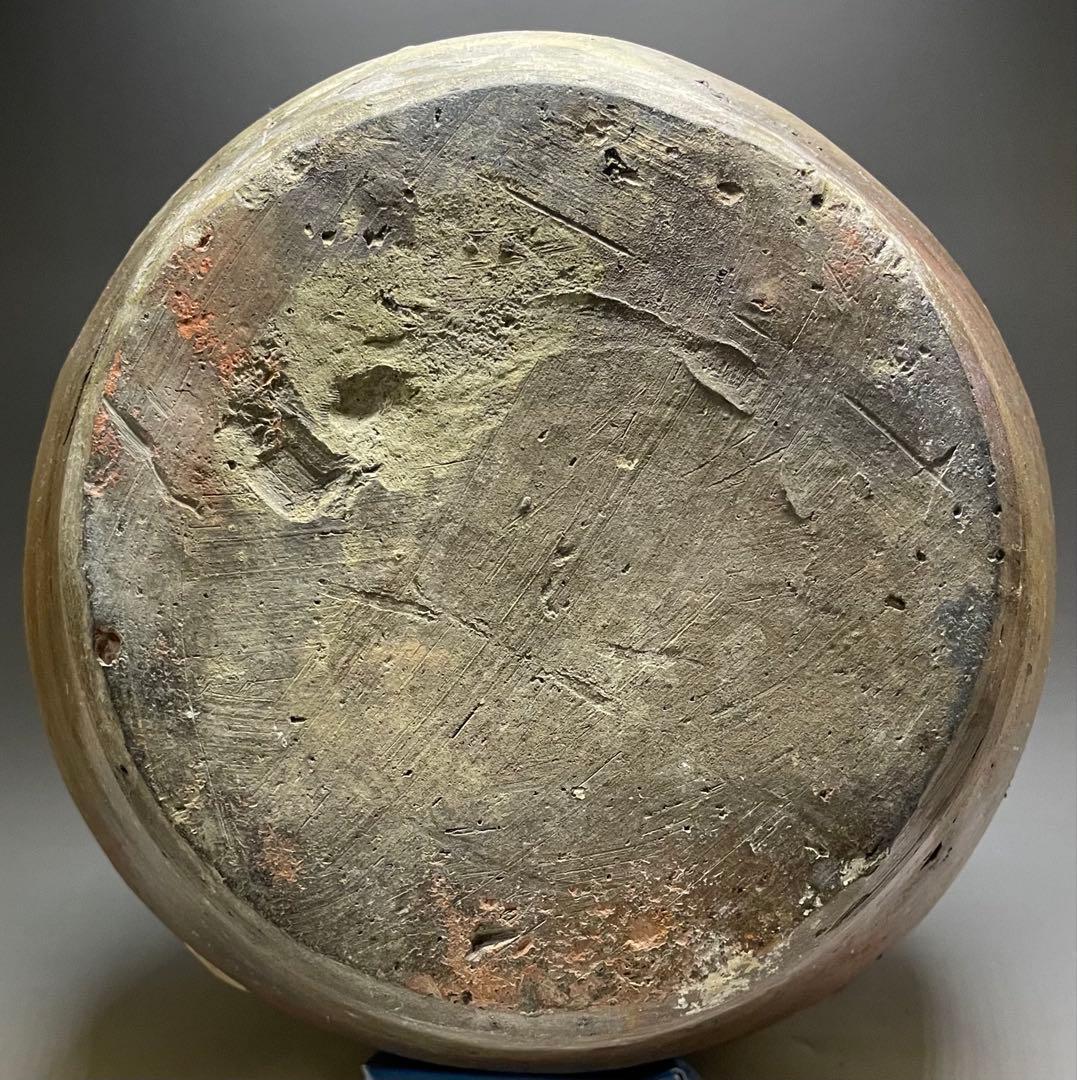 古南蛮　双耳南蛮壺　双耳壺　耳付壺　特大　43cm p3308