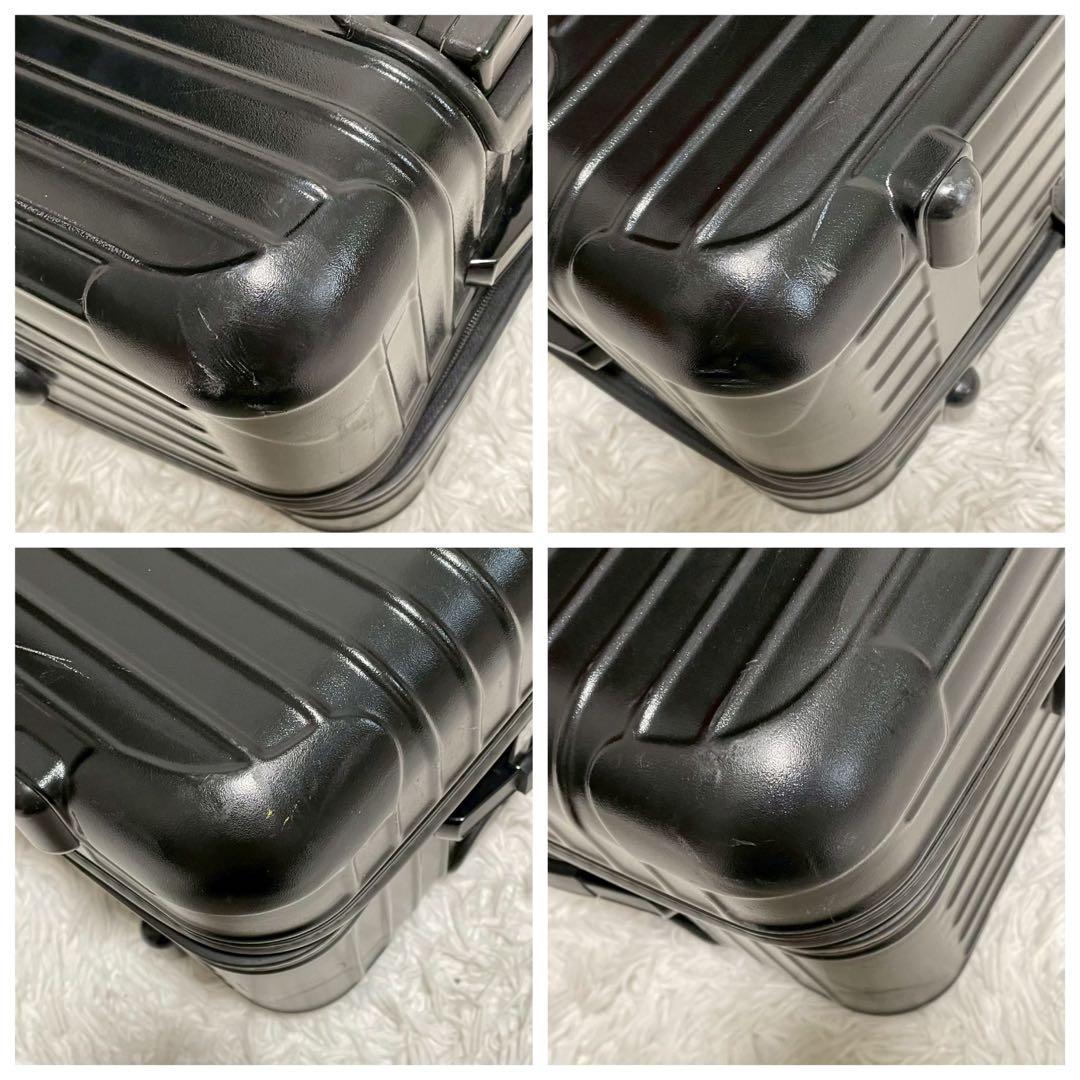 美品　リモワ　サルサ　キャリーケース　61L ポリカーボネート　スーツケース　黒