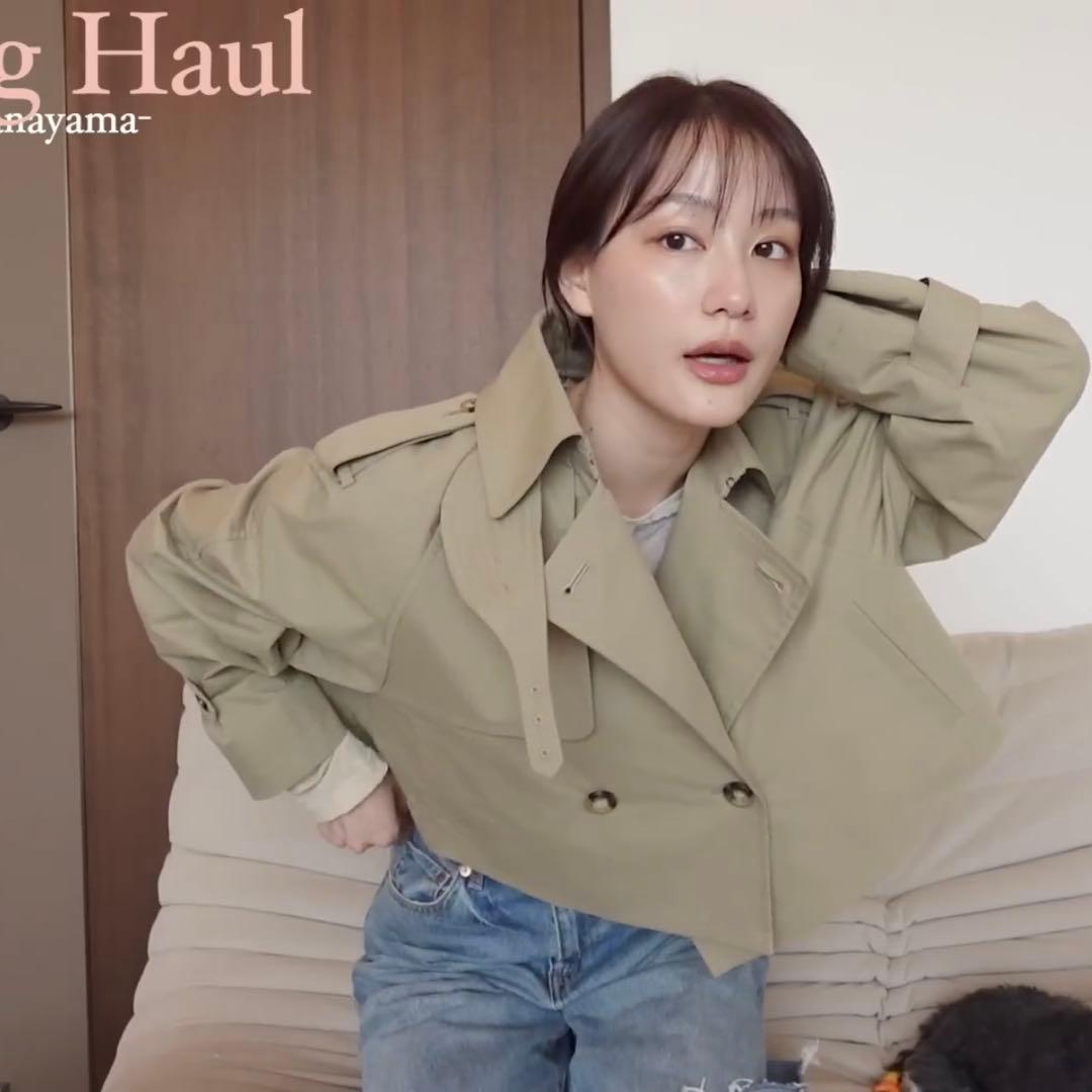 【NAVE】トレンチジャケット/トレンチコート