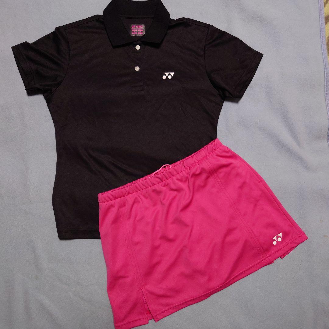 YONEX ポロシャツとインナースパッツ付きスカートセット
