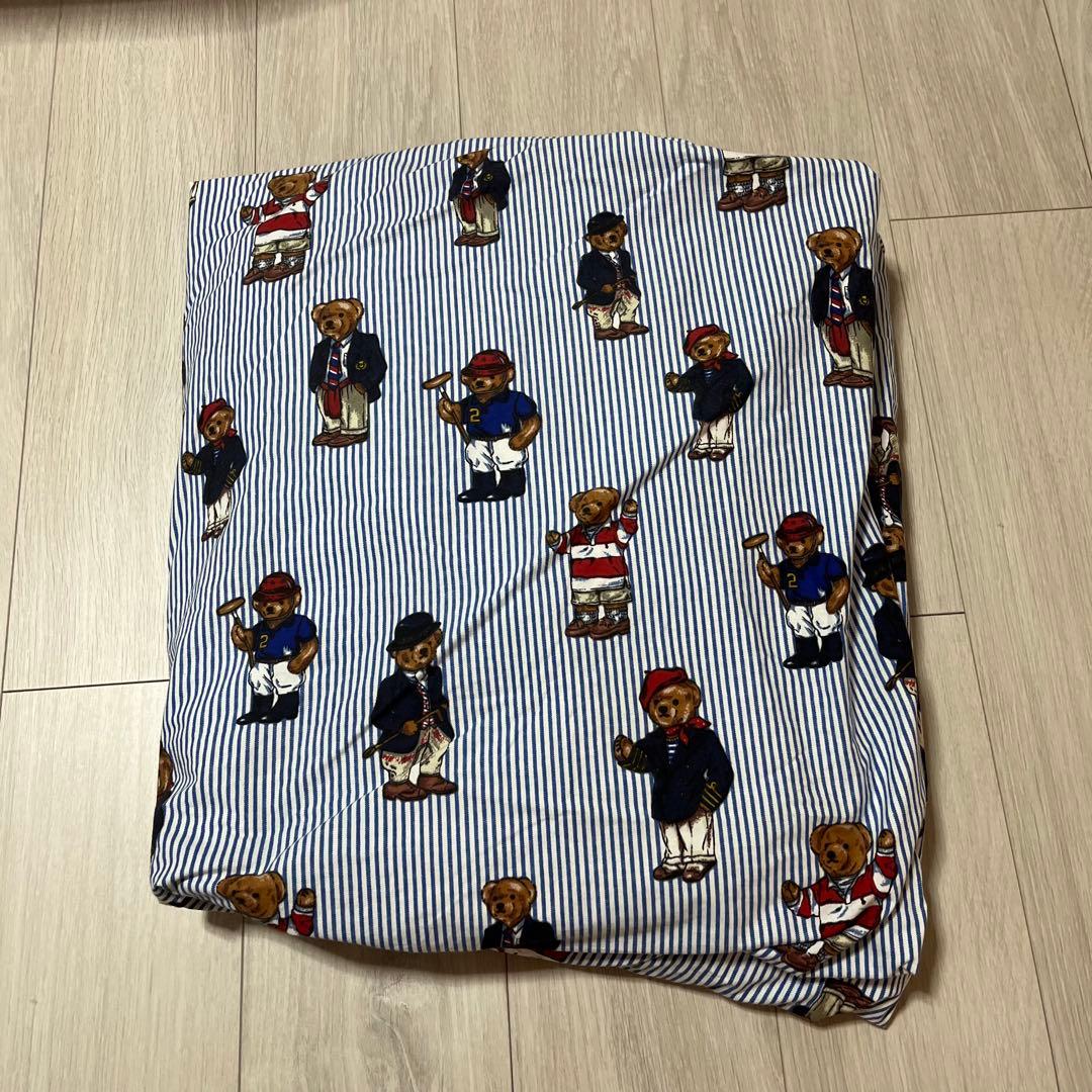 【未使用】ラルフローレン シーツ ポロベア　ワイドダブルサイズ
