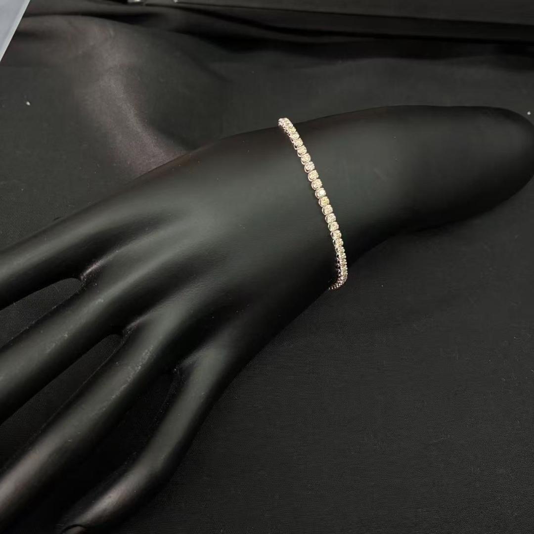 いよちゃん専用！K18WG 2ctダイヤモンブレスレット