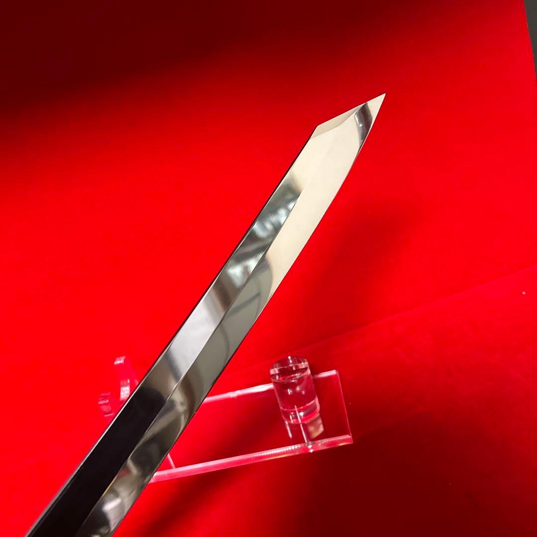 包丁　剣型切付　尺　鏡面仕上げ　切味抜群　箱付　未使用品
