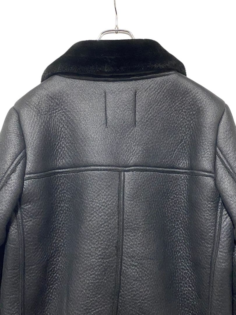 超美品★ZARA ダブルフェイスジャケット　ムートンライダースジャケット