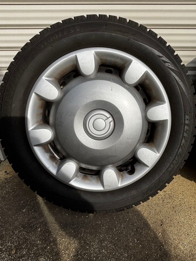 ①ムーヴ キャンバス　155/65R14 ２本スタッドレス