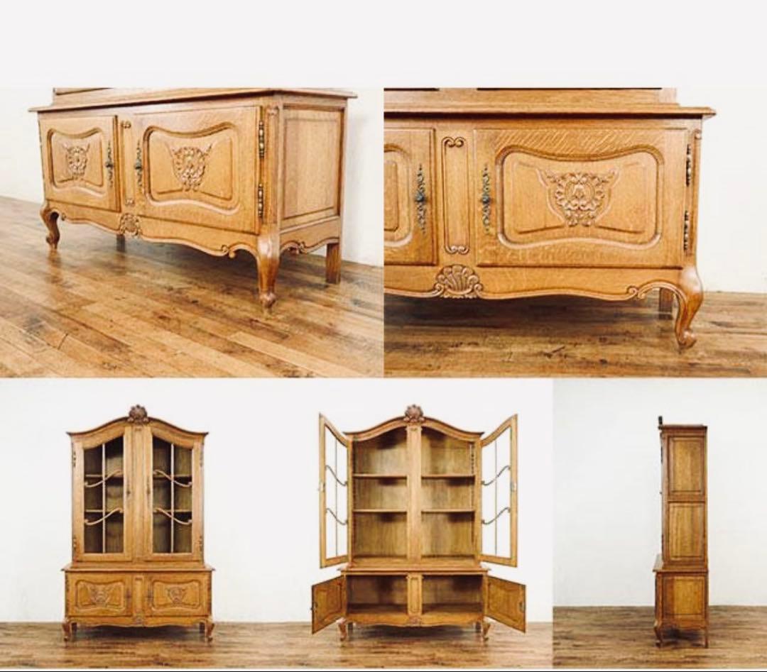 【期間限定価格】フランス アンティーク キャビネット オーク材 1930年代