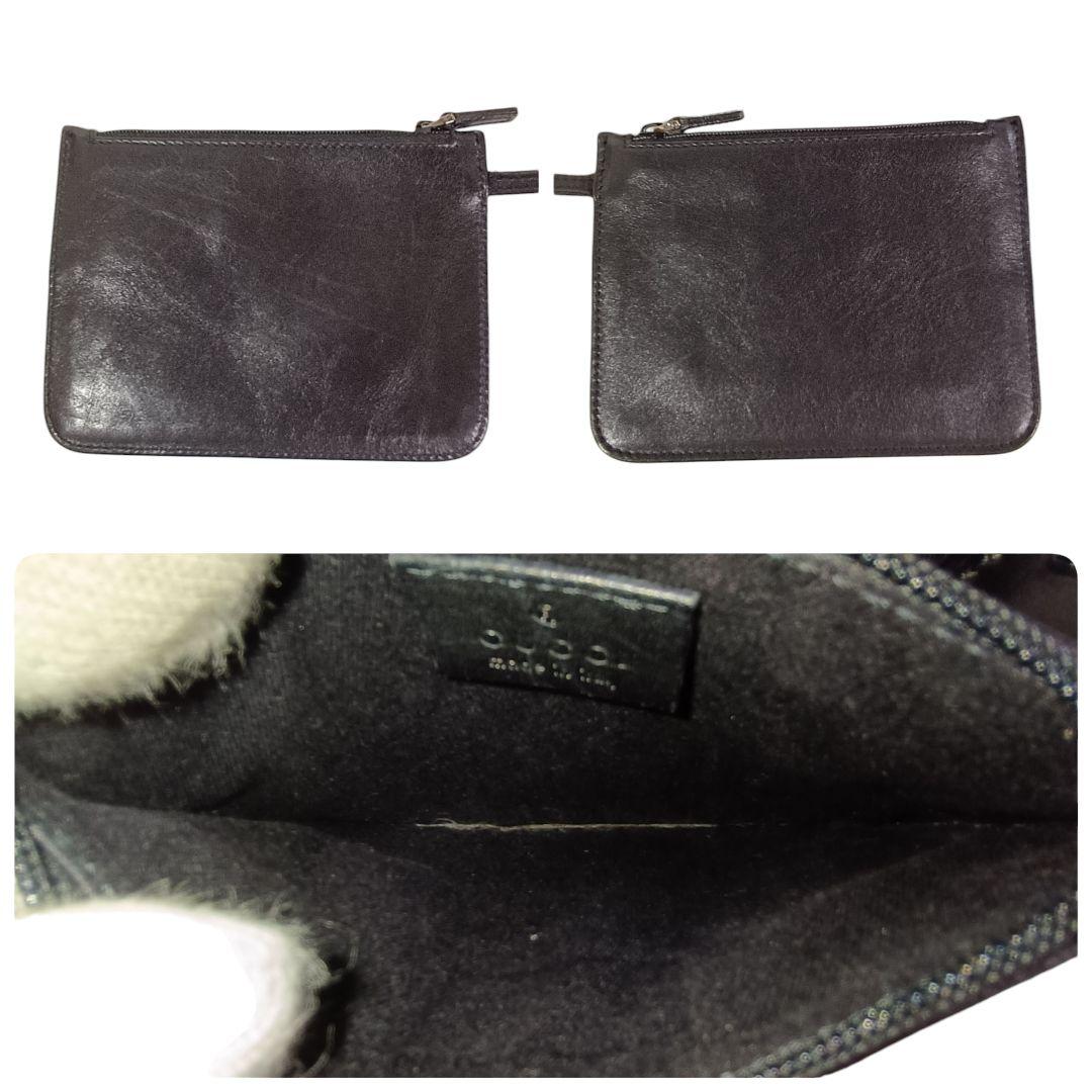 正規品 GUCCI グッチ トートバッグ キャンバス GGキャンバス 鞄 黒