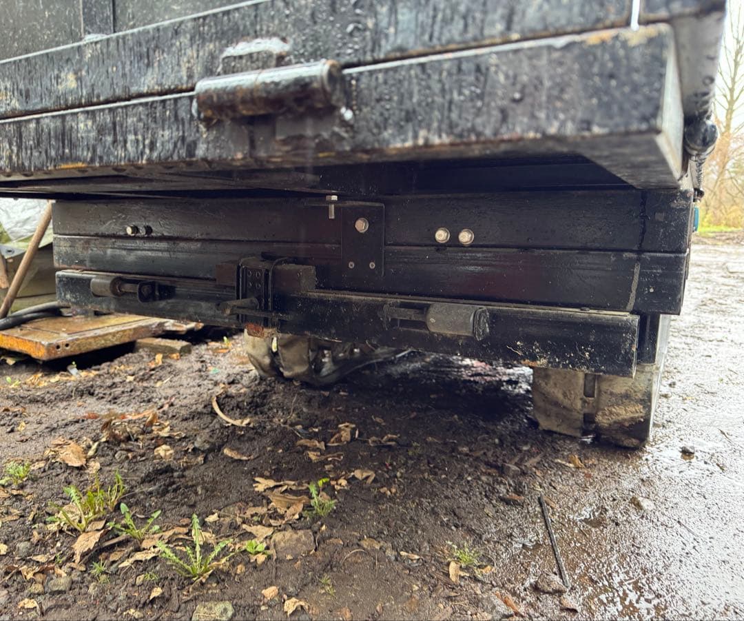 クボタジィーゼル運搬車　セル付　ワキタ林業ウインチセット