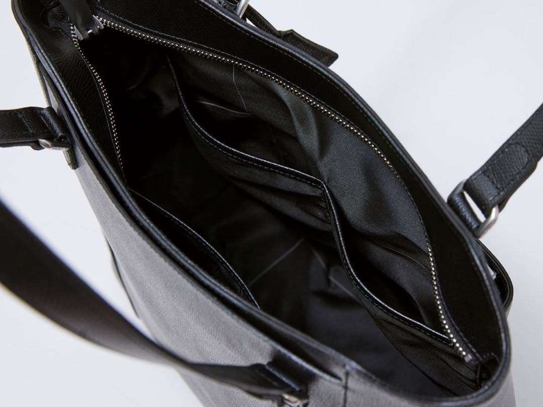 新品⬛︎aniary⬛︎レザートートバッグ⬛︎キーリング⬛︎ブラック⬛︎ビジネス⬛︎底鋲