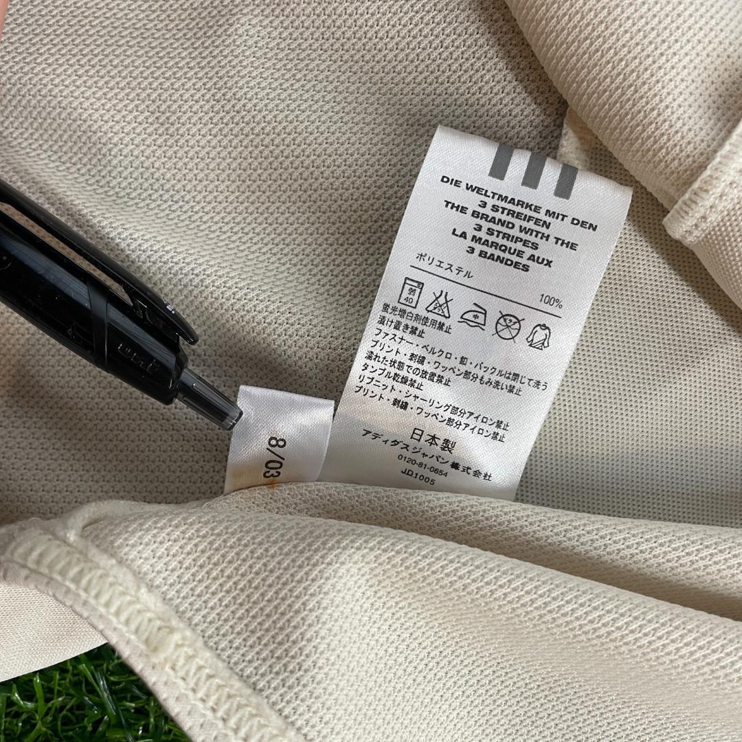 日本代表 2004 中田英寿 アウェイ 正規品 ユニフォーム アディダス XL