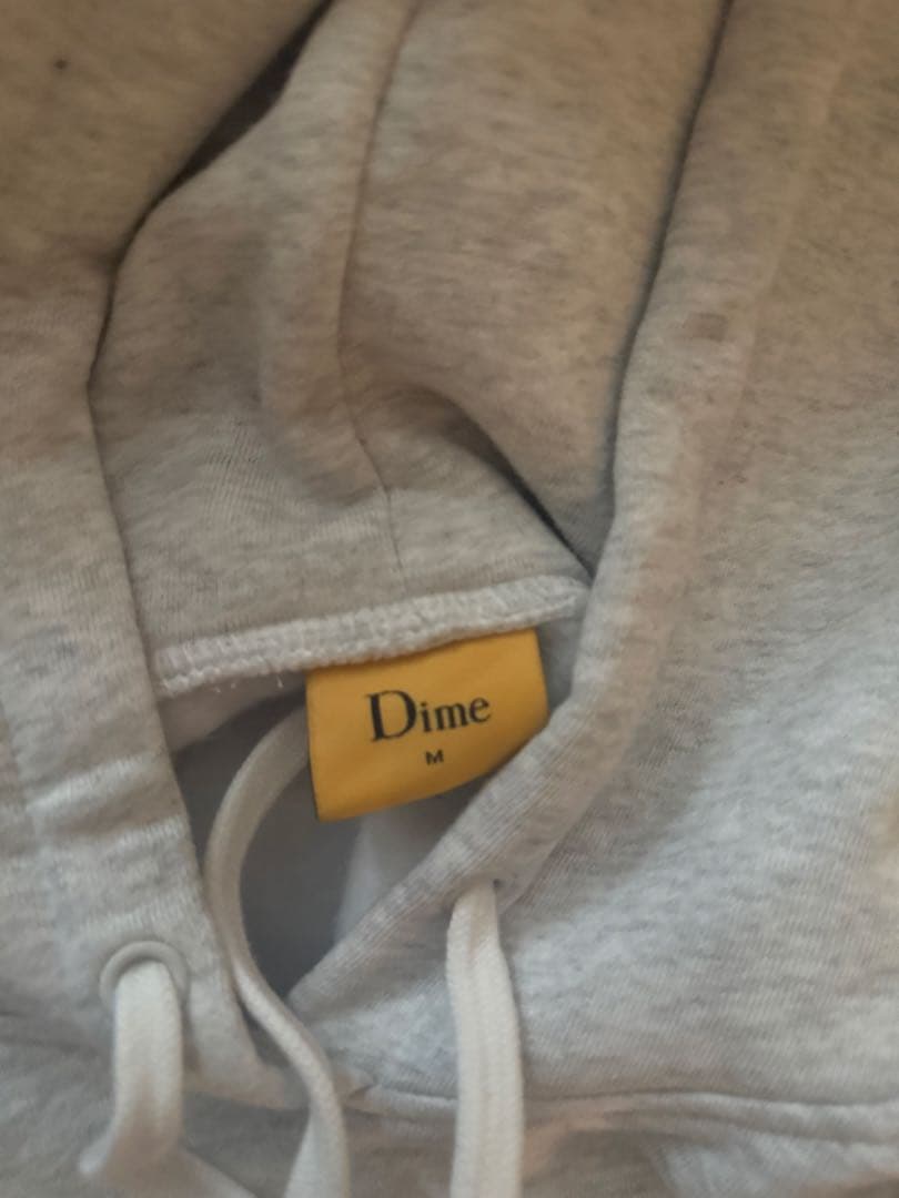 Dime パーカー　ピクセル　ピンク