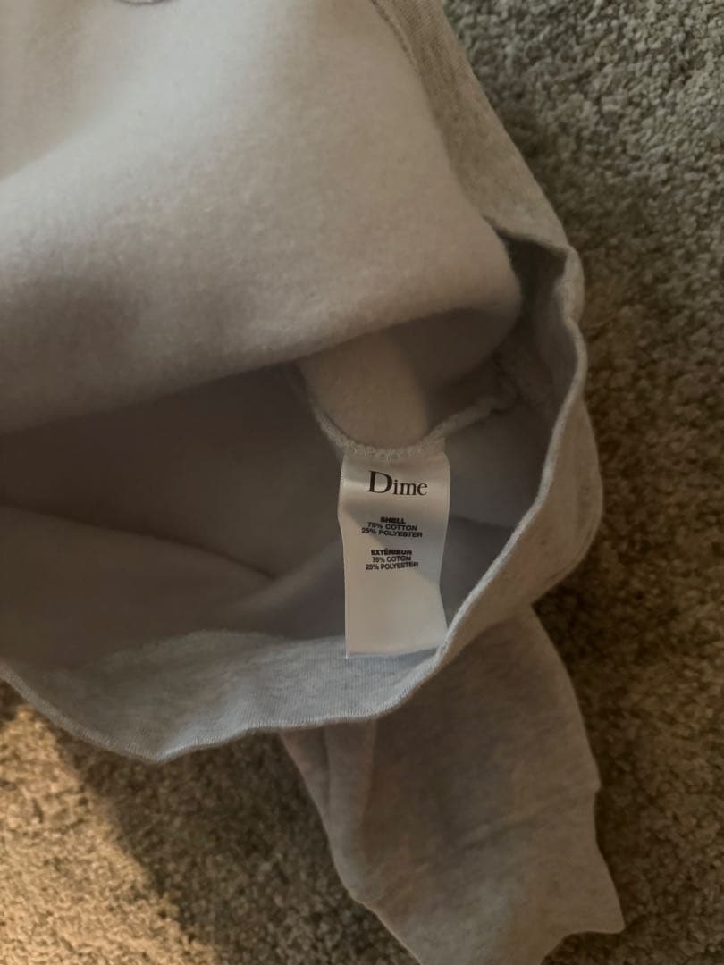 Dime パーカー　ピクセル　ピンク