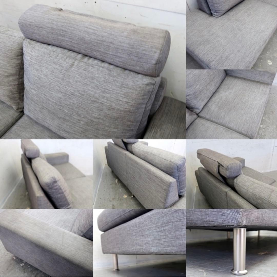 【セール中】BoConcept グレー カウチソファ