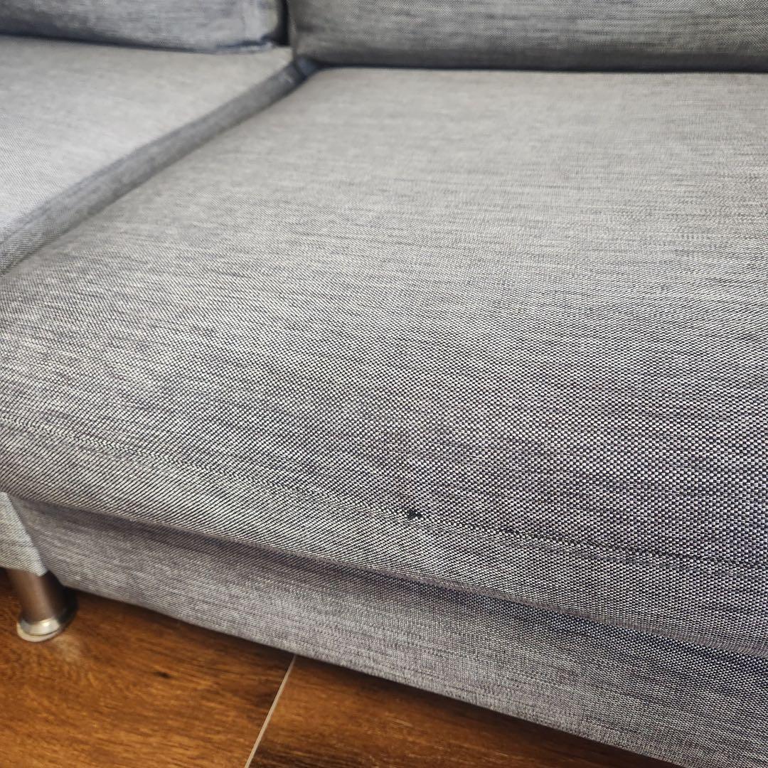 【セール中】BoConcept グレー カウチソファ