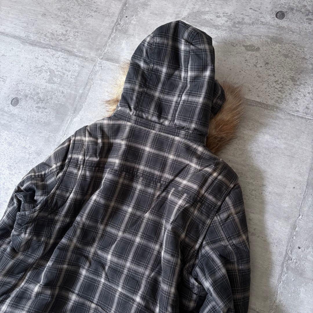 ジャケット・アウター 00s archive ombre check far blouson y2k