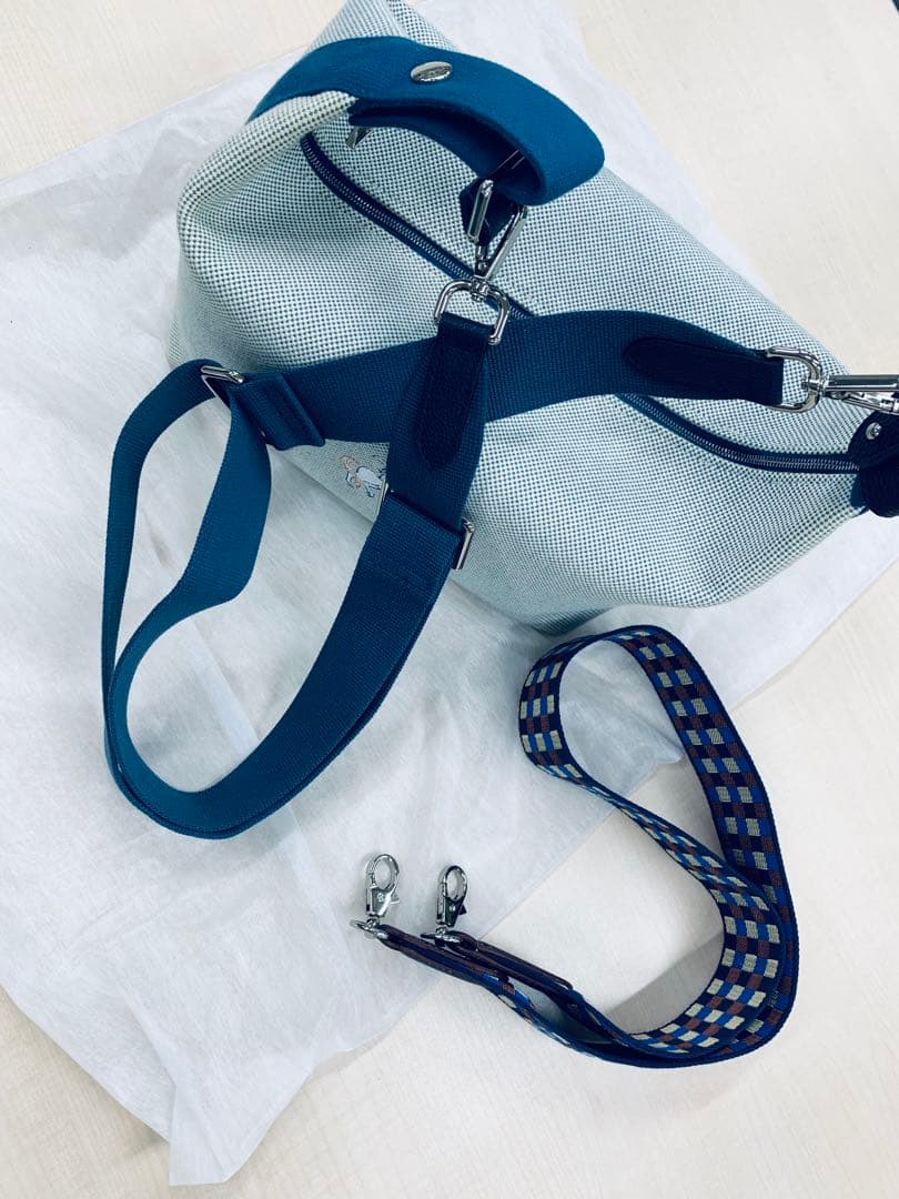 ショルダーストラップ2本アタッチメントのみ!!HERMES ブリッドアブラック