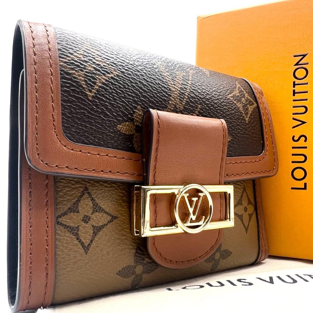 最高級美品✨ルイヴィトン モノグラム ポルトフォイユ ドーフィーヌ コンパクト