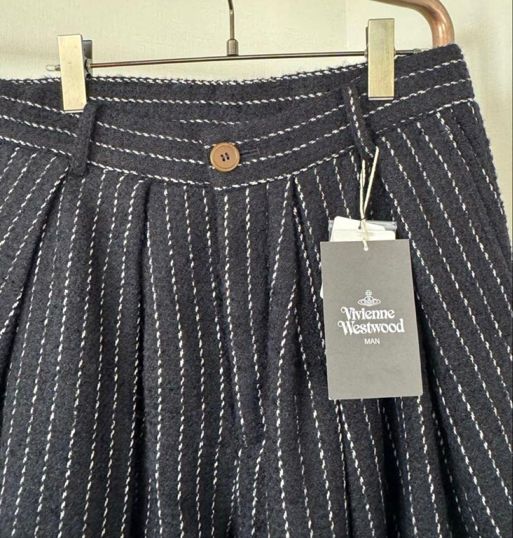 ※お取引中です正規品新品未使用タグ付✴︎Vivienneクラシックツイードパンツ