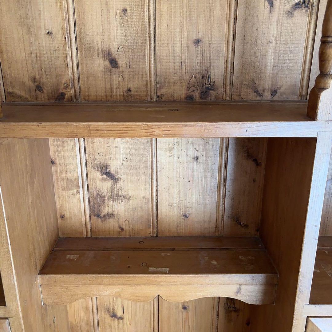 イギリス　アンティーク　シェルフ　サイドボード　キャビネット　英国　カップボード