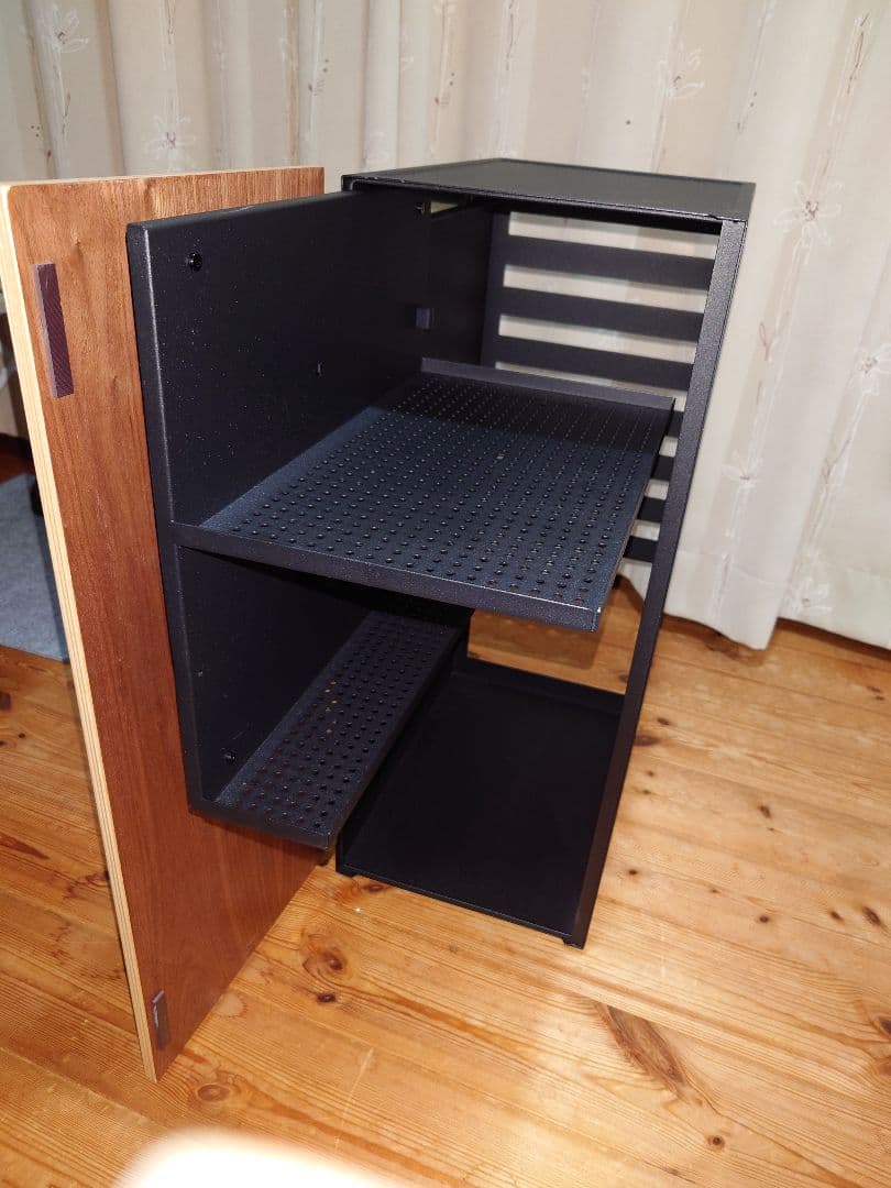 山崎実業　ゲーム機収納ラック　ブラック　tower